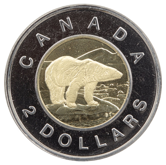 2003W New Effigy Canada Two Dollar Proof Like (Mint Set Issue Only)