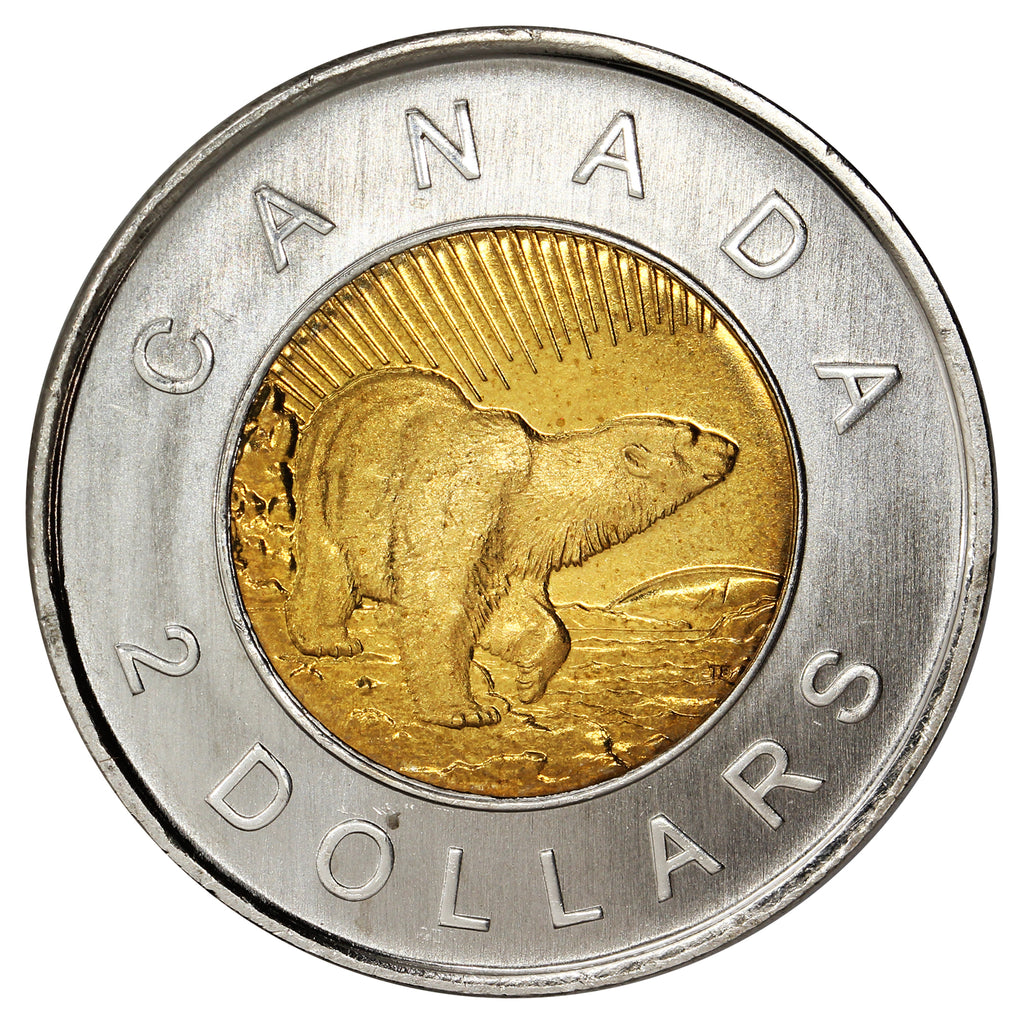 2006 Logo Commemorative Churchill Canada Two Dollar Brilliant Unc (MS63) 1996-2006