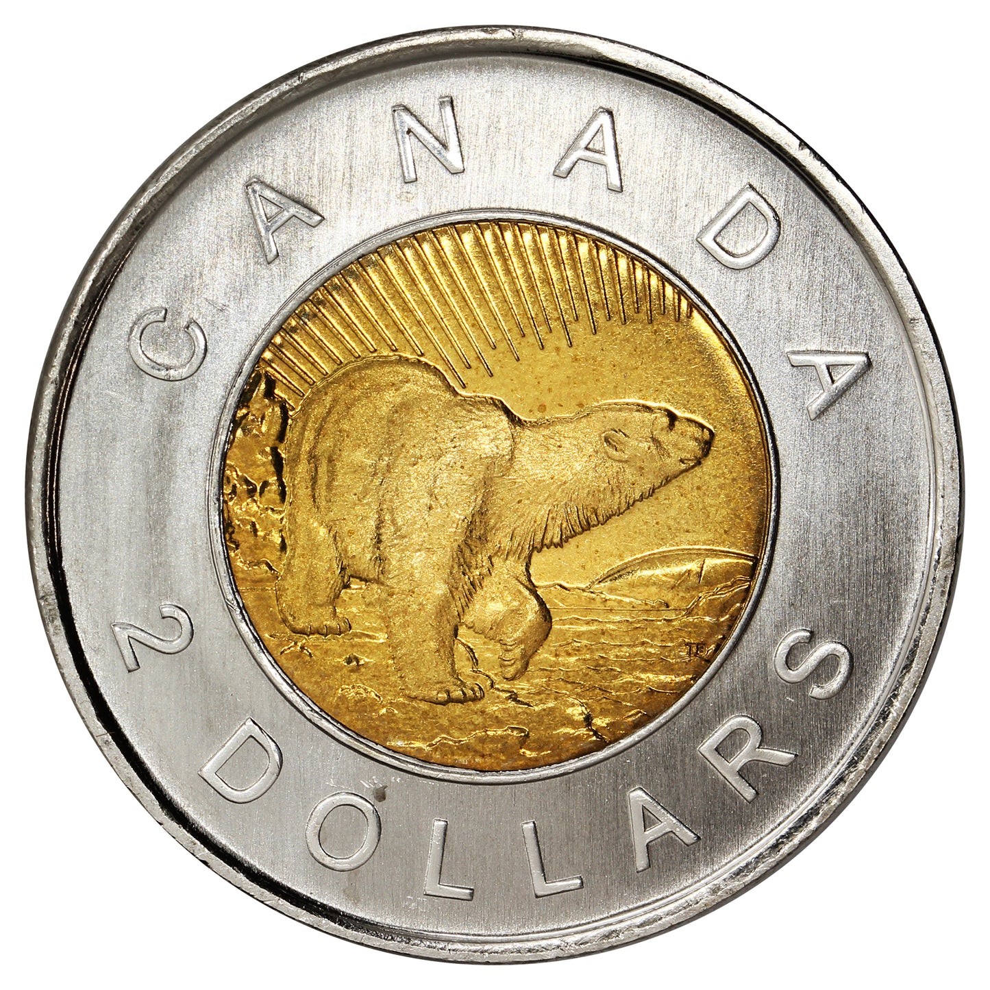 2006 Logo Commemorative Churchill Canada Two Dollar Brilliant Unc (MS63) 1996-2006