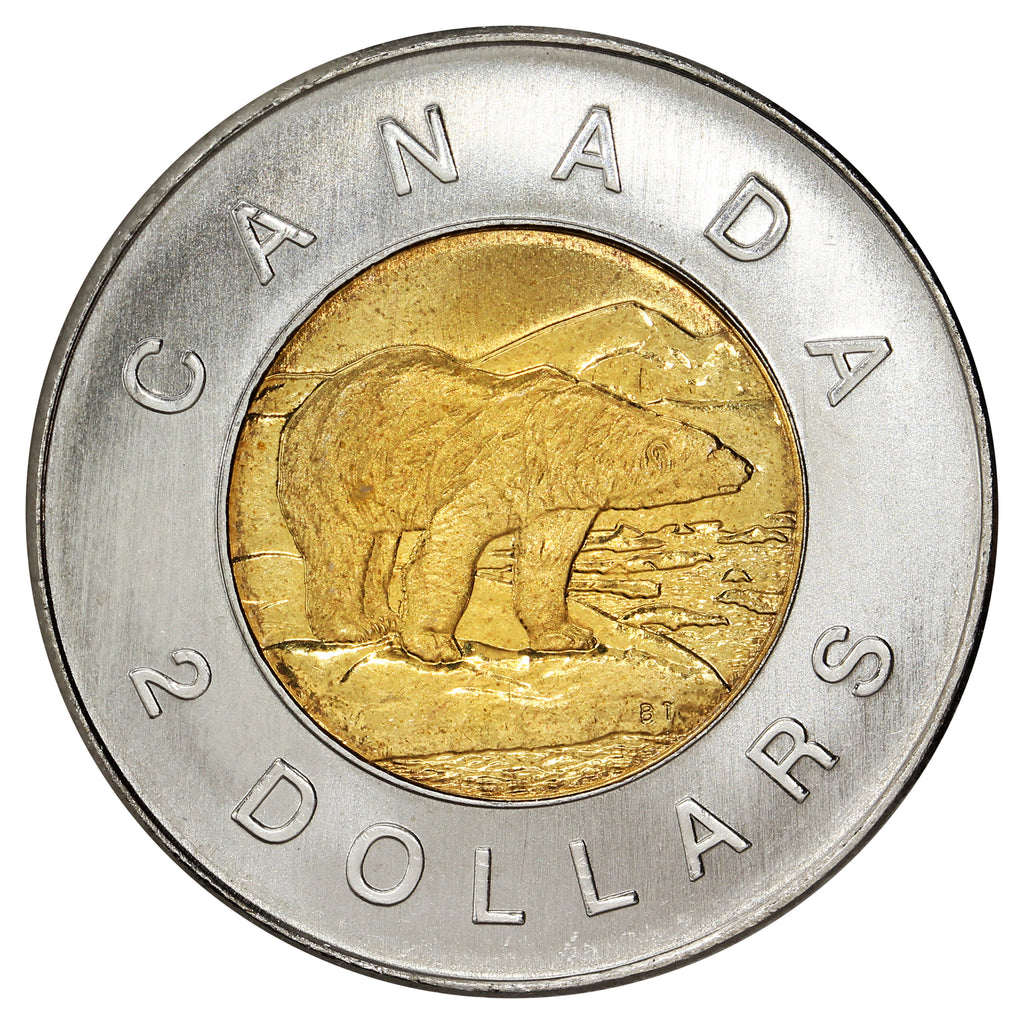 2006 Logo Single Date Canada Two Dollar Brilliant Uncirculated (MS63)