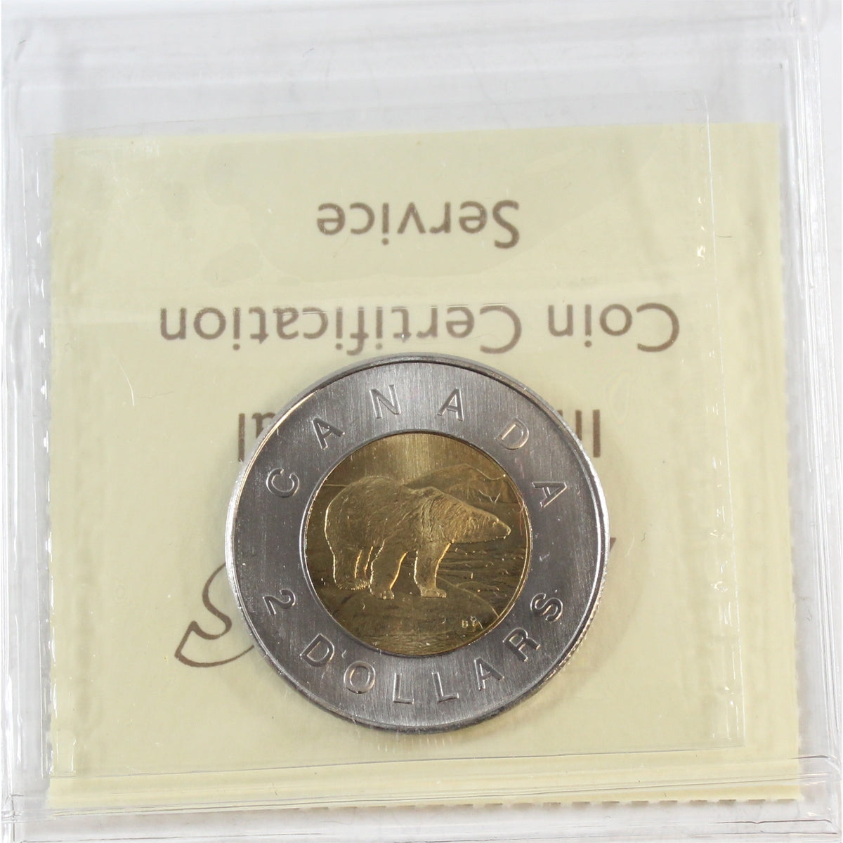 2006 Polar Bear Canada Two Dollar ICCS Certified MS66