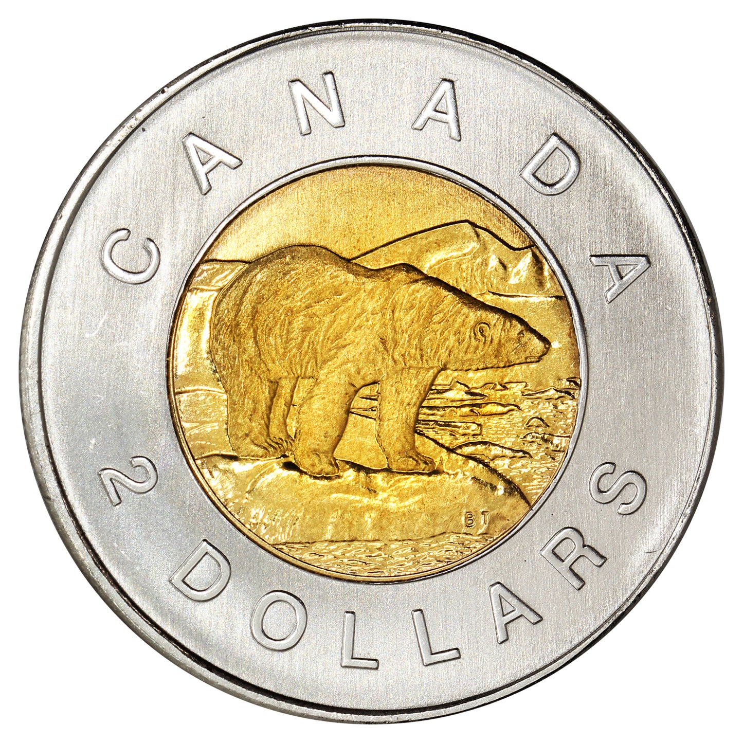 2007 Canada Two Dollar Brilliant Uncirculated (MS63)