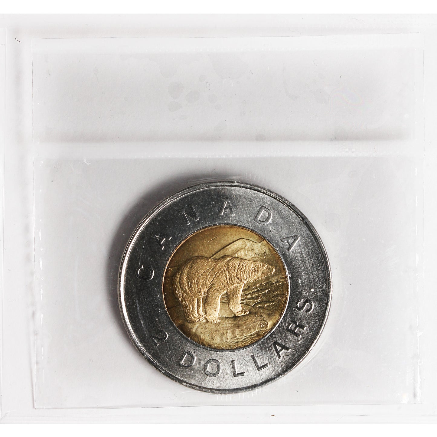 2008 Polar Bear Canada Two Dollar ICCS Certified MS65