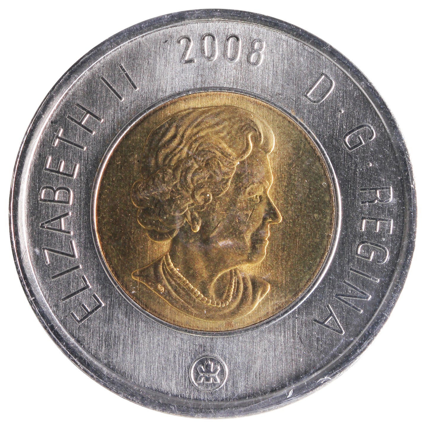 2008 Polar Bear Canada Two Dollar ICCS Certified MS65