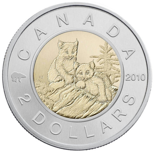 2010 Lynx Canada Two Dollar Specimen