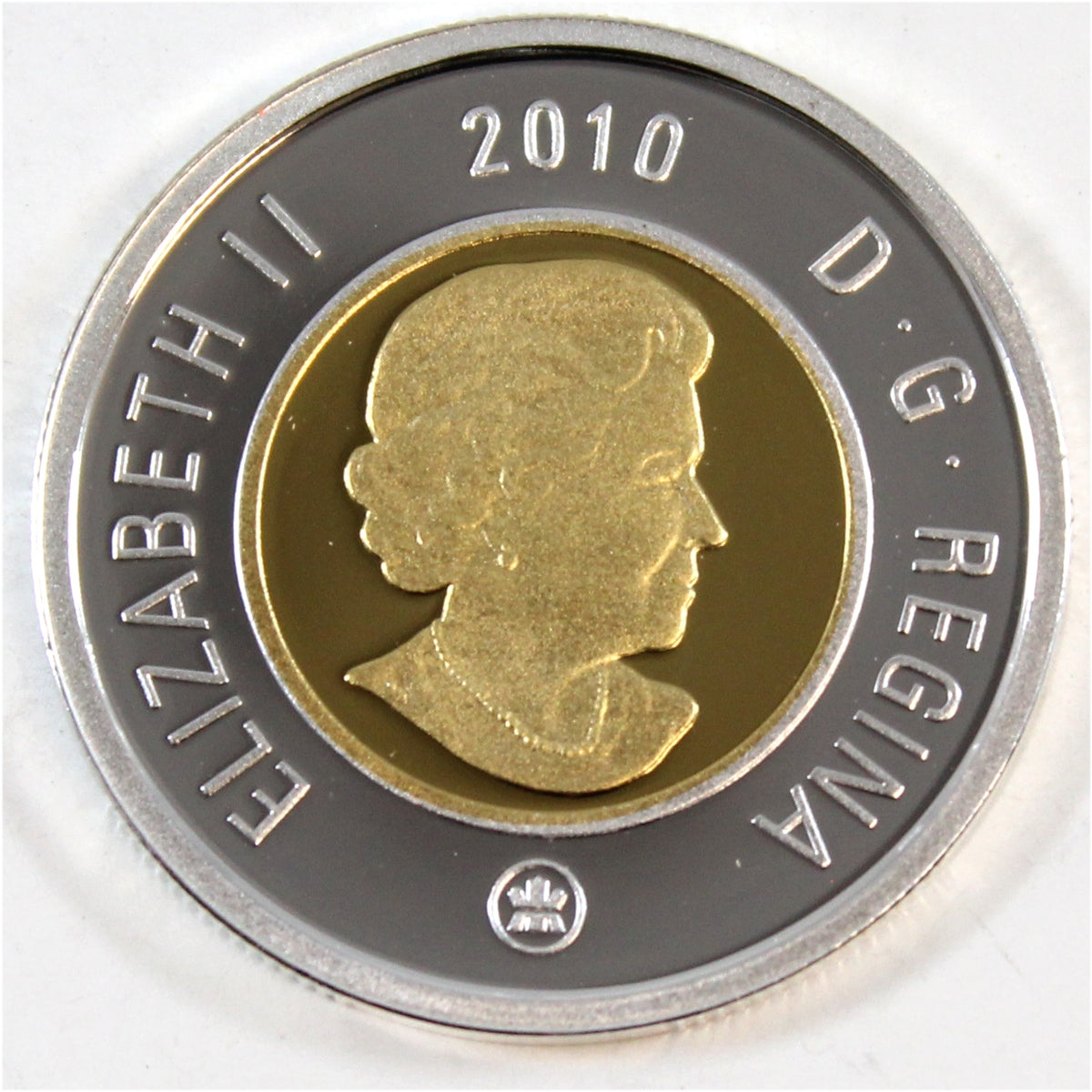 2010 Canada Two Dollar 16 Serrations Silver Proof