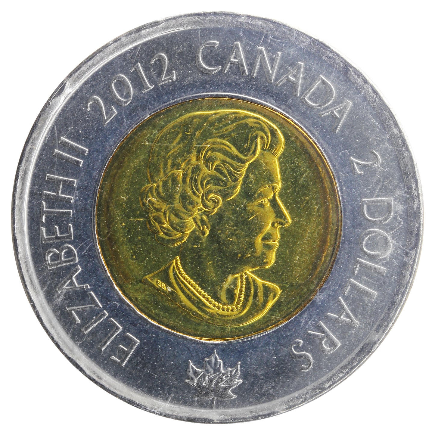 2012 HMS Shannon Canada Two Dollar ICCS Certified MS65