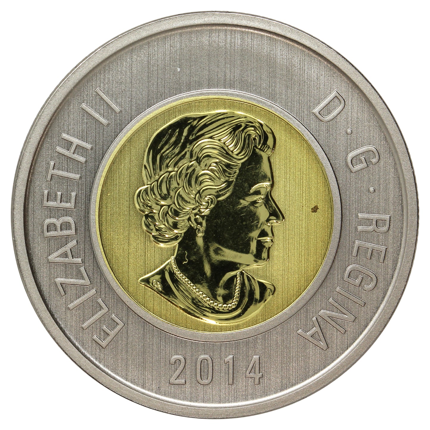 2014 Old Generation Canada Two Dollar Specimen
