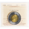 2015 John McCrae Canada Two Dollar ICCS Certified MS66