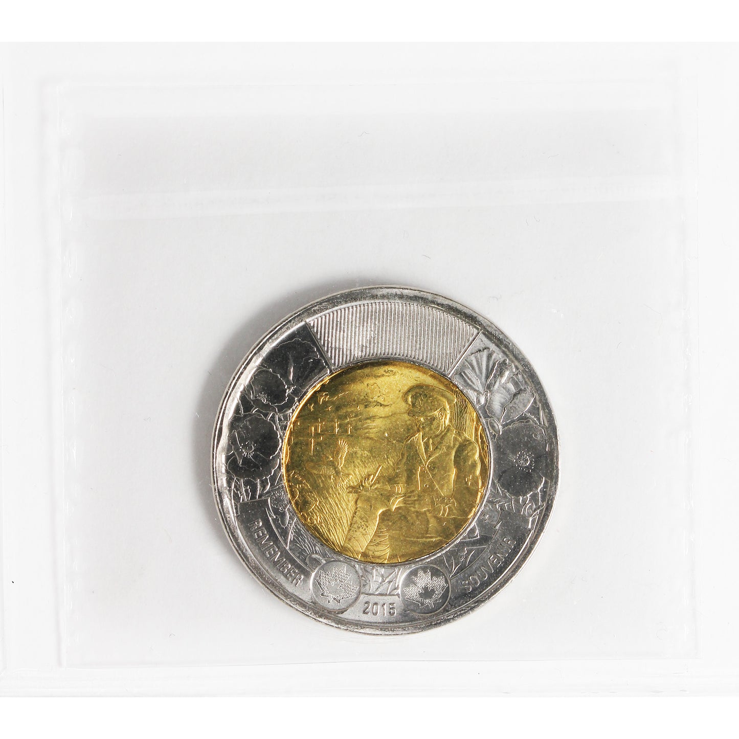 2015 John McCrae Canada Two Dollar ICCS Certified MS66