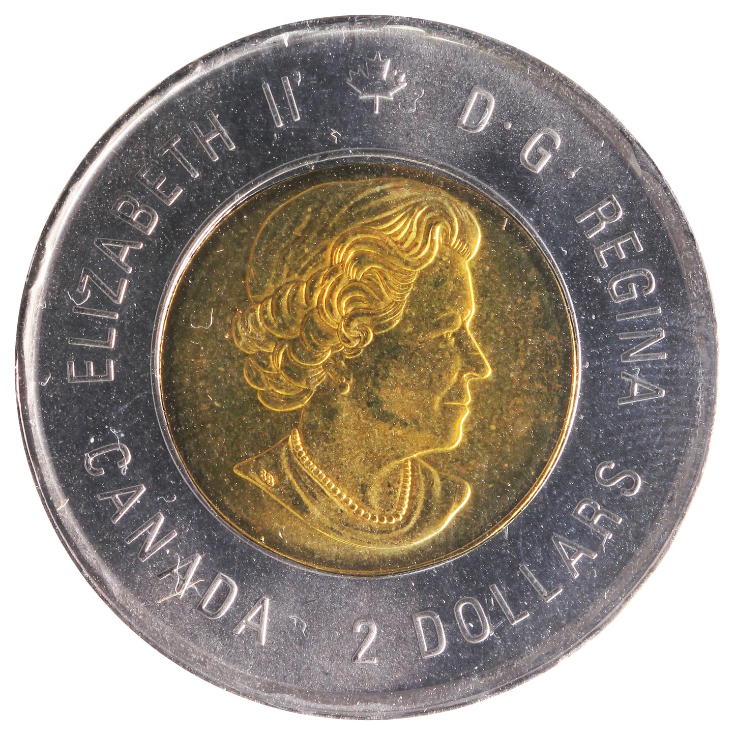 2015 John McCrae Canada Two Dollar ICCS Certified MS66