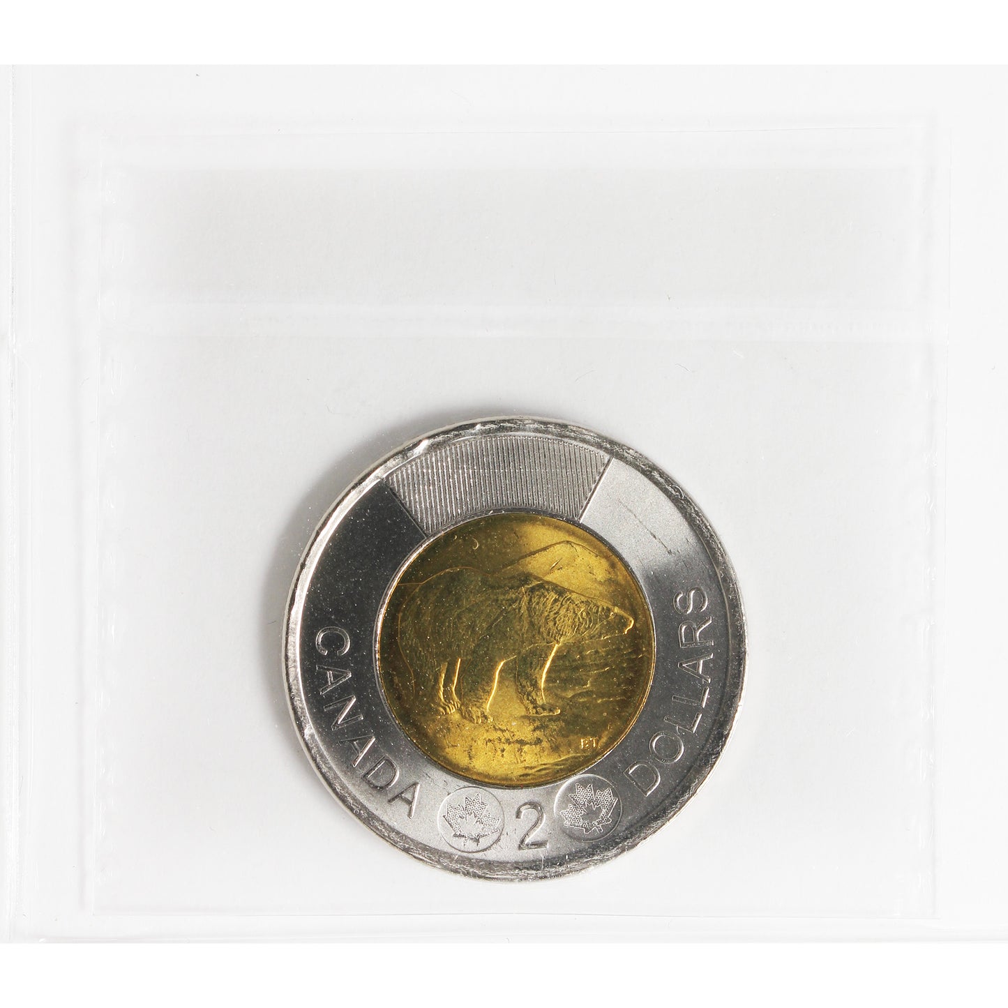 2015 Polar Bear Canada Two Dollar ICCS Certified MS66