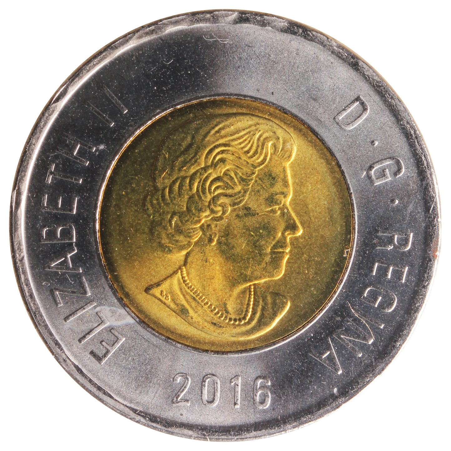 2016 Polar Bear Canada Two Dollar ICCS Certified MS65