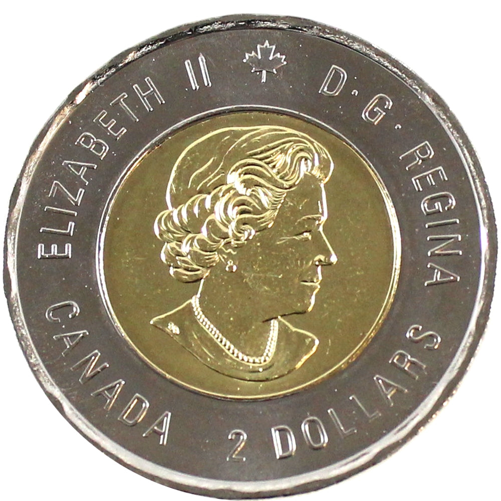 2017 Vimy Ridge Canada Two Dollar Brilliant Uncirculated MS-63