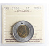 2004 Polar Bear Canada Two Dollar ICCS Certified MS66