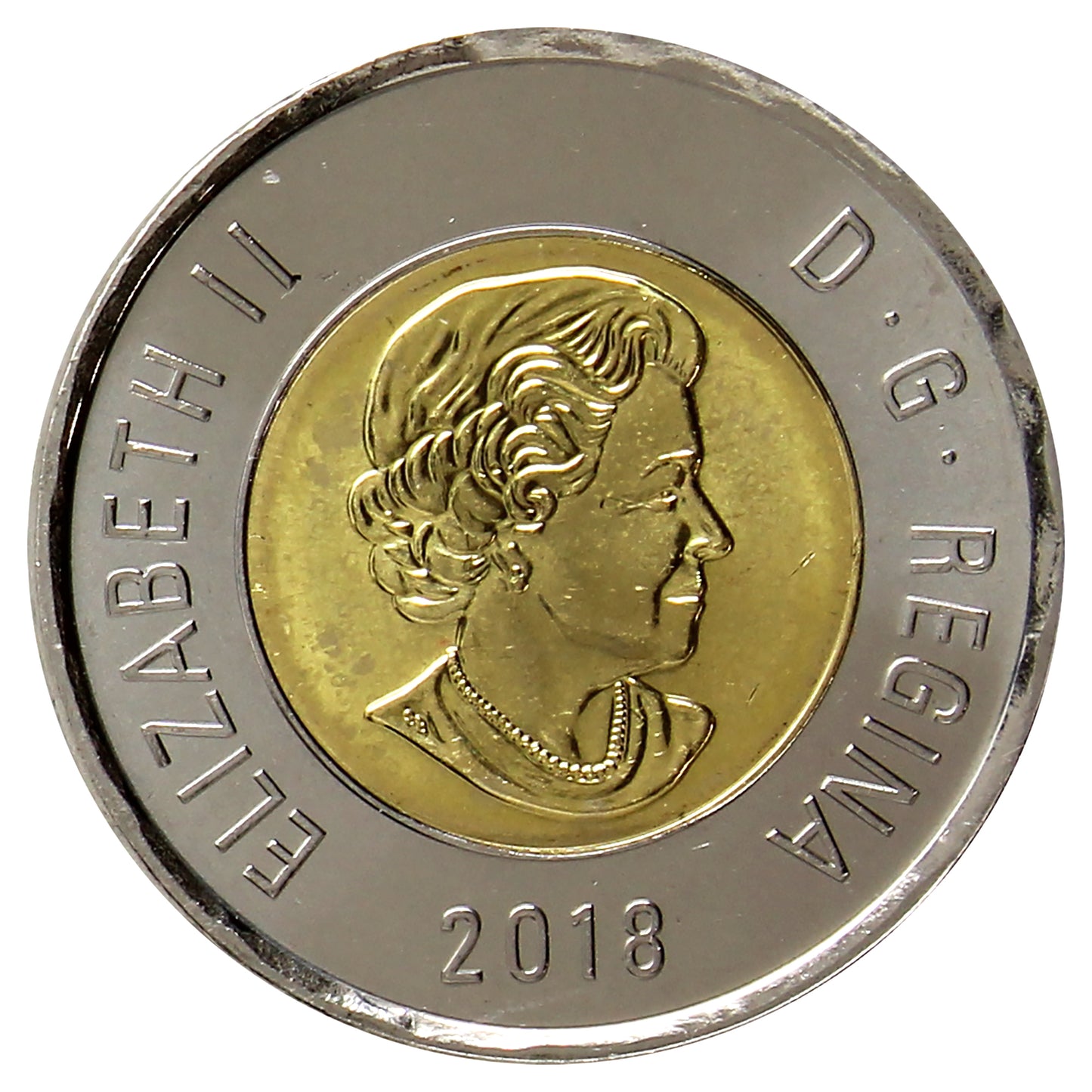 2018 Polar Bear Canada Two Dollar Brilliant Uncirculated (MS63)