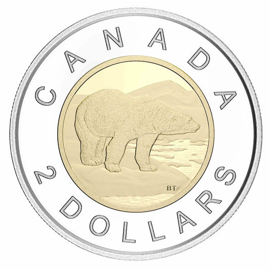 2020 Canada Two Dollar Silver Proof (No Tax)