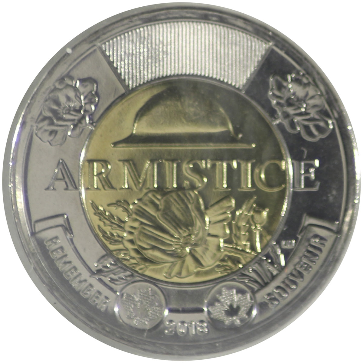 2018 Armistice Canada Two Dollar ICCS Certified MS66