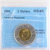 1996 German Planchet Canada Two Dollars CCCS Certified MS62