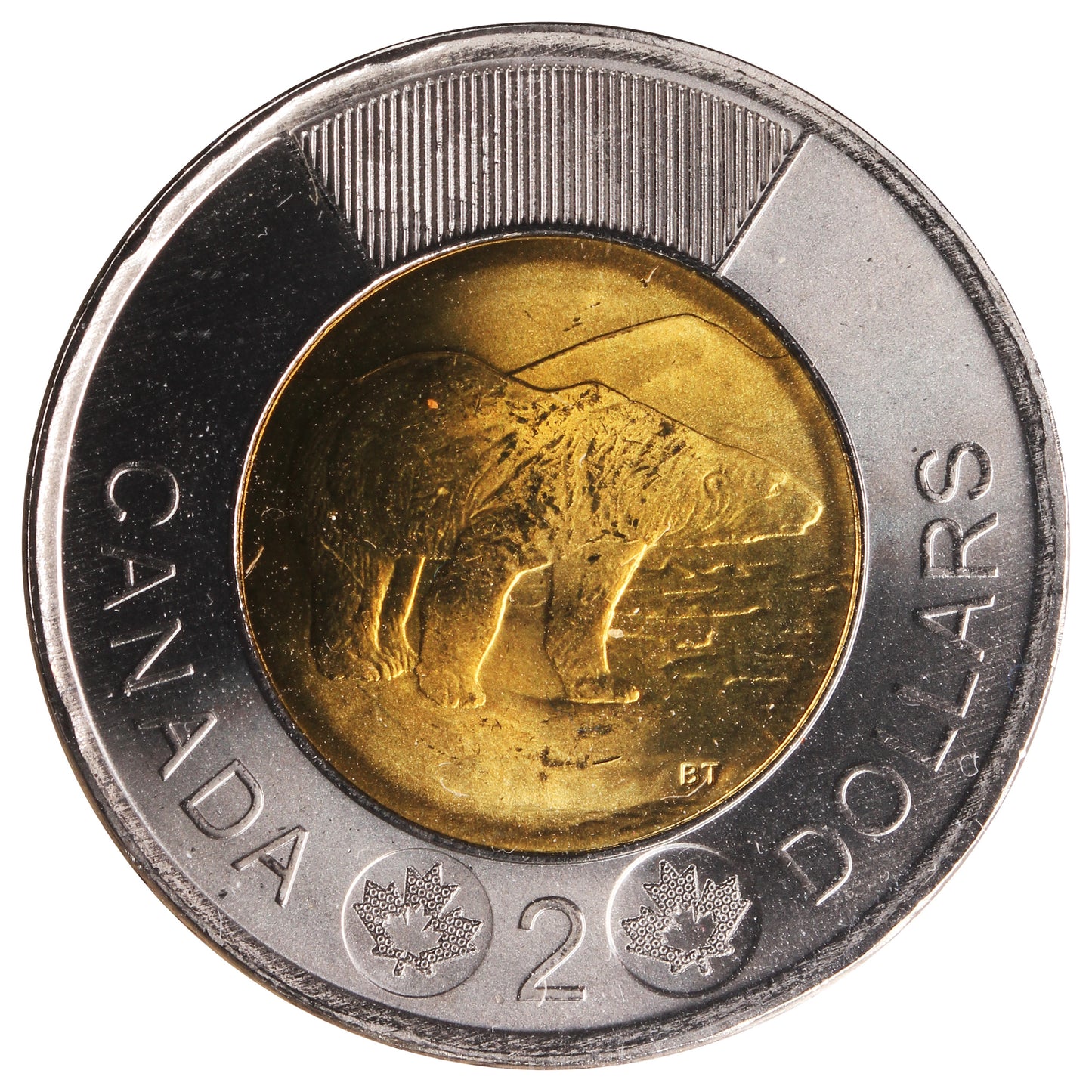 2021 Polar Bear Canada Two Dollar ICCS Certified MS66