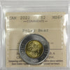 2022 Polar Bear Canada Two Dollar ICCS Certified MS64