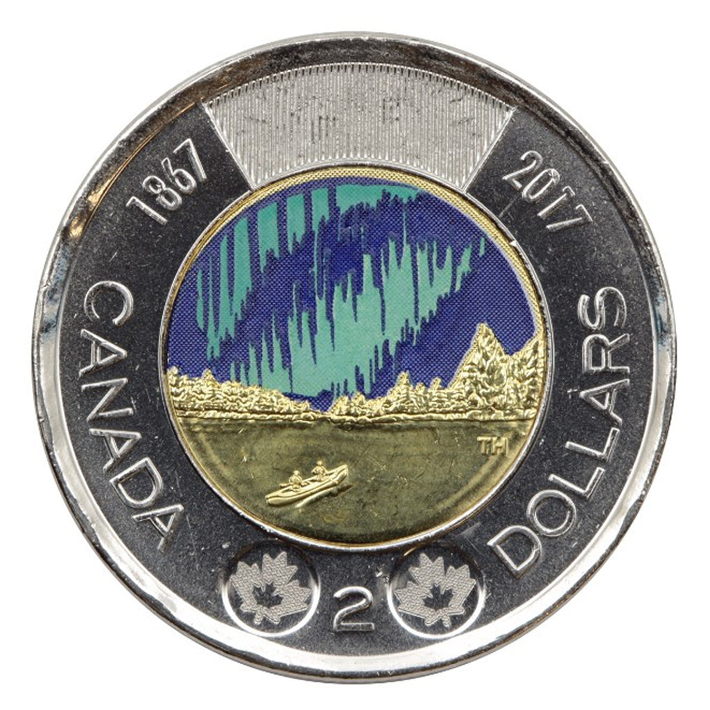2017 Coloured Dance Canada Two Dollar Circulated
