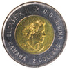 2018 Coloured Armistice Canada Two Dollar ICCS Certified MS65