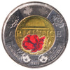 2018 Coloured Armistice Canada Two Dollar ICCS Certified MS65