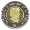 2017 Coloured Dance Canada Two Dollar Proof (Non-Silver)