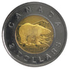 2003W New Effigy Polar Bear Canada Two Dollar ICCS MS66 NBU