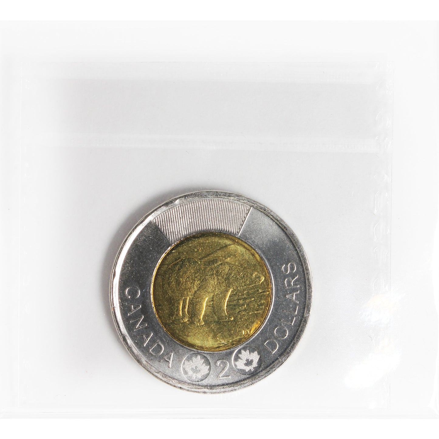 2016 Polar Bear Canada Two Dollar ICCS Certified MS66