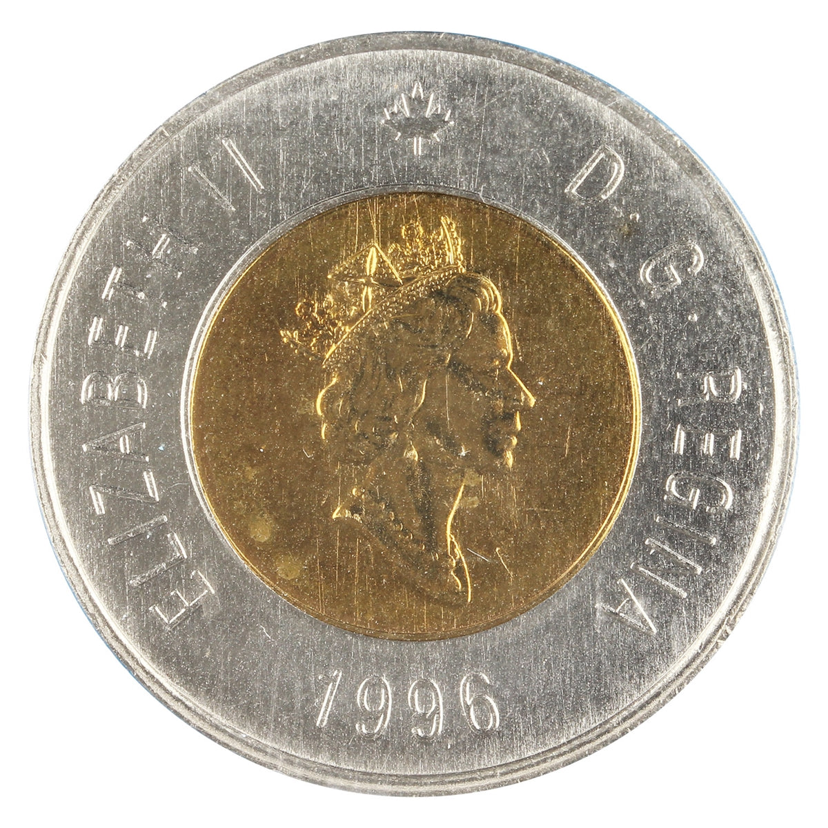 1996 German Planchet Canada Two Dollar CCCS Certified MS-65