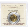 2000 Knowledge Canada $2 ICCS Certified MS67