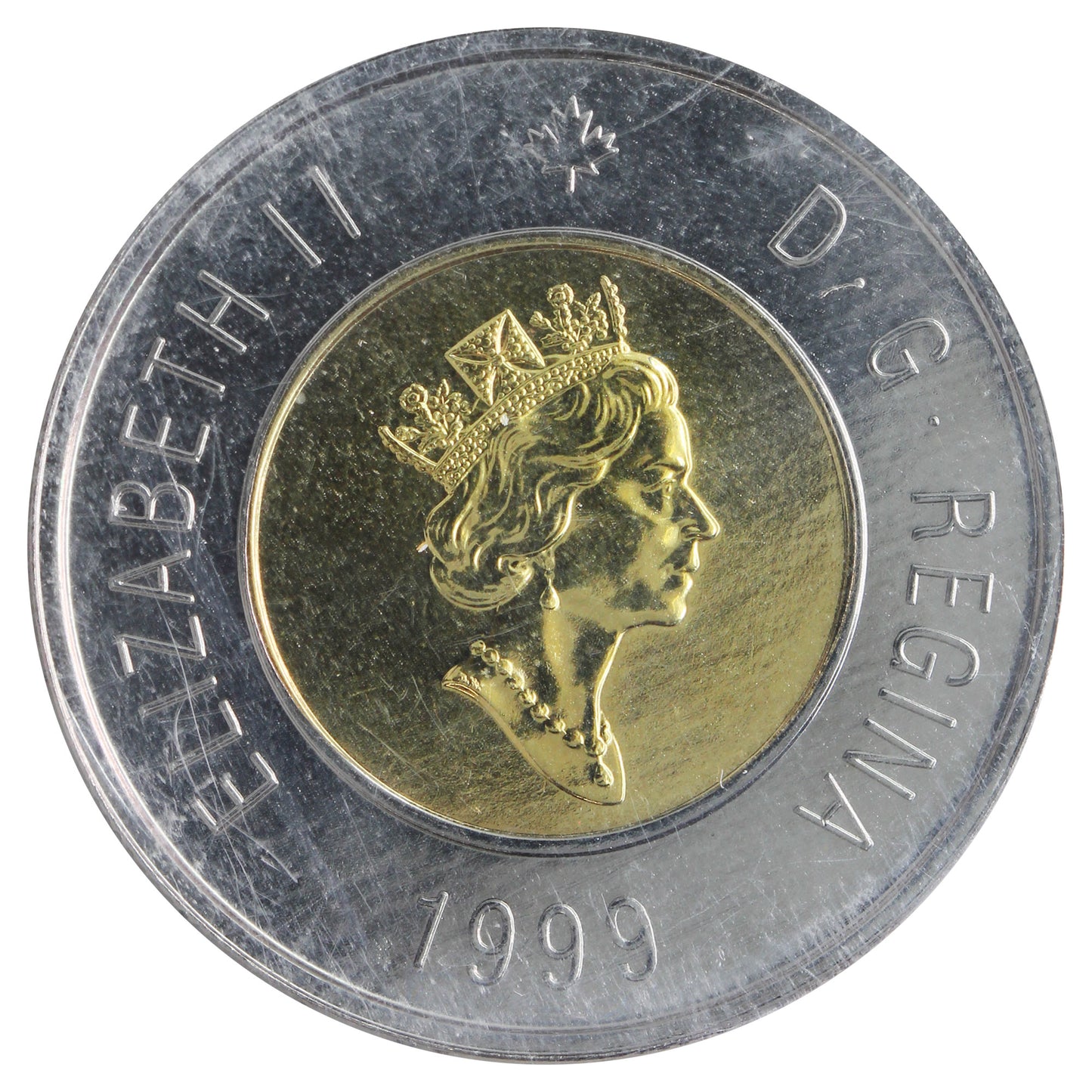1999 Nunavut Mule Canada Two Dollars ICCS Certified MS66 Numismatic BU
