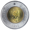 1999 Nunavut Canada Two Dollars ICCS Certified MS64