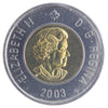 2003W New Effigy Canada Two Dollars ICCS Certified MS67 Numismatic BU