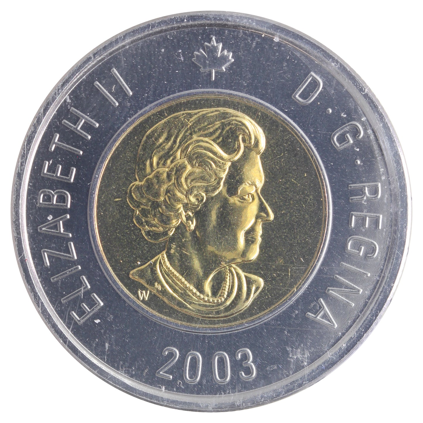 2003W New Effigy Canada Two Dollars ICCS Certified MS67 Numismatic BU