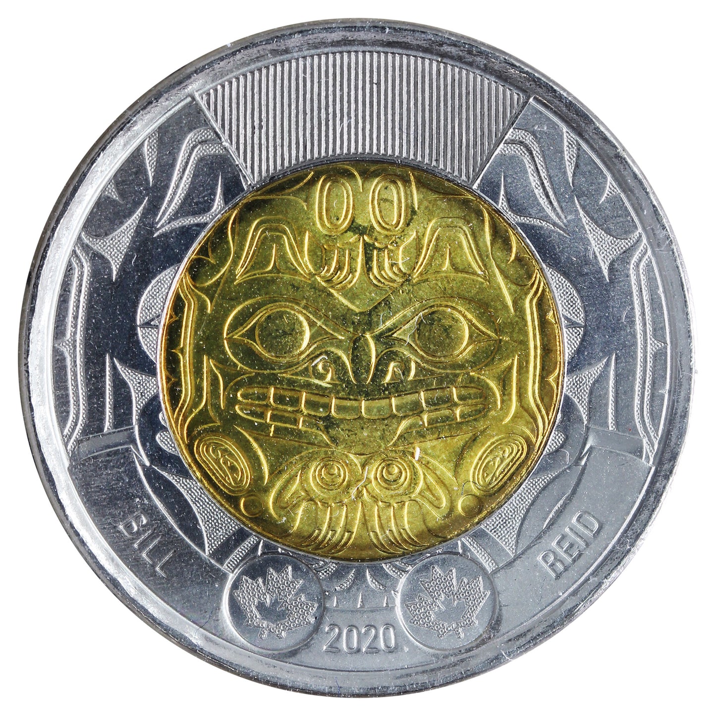 2020 Bill Reid Canada Two Dollars ICCS Certified MS66