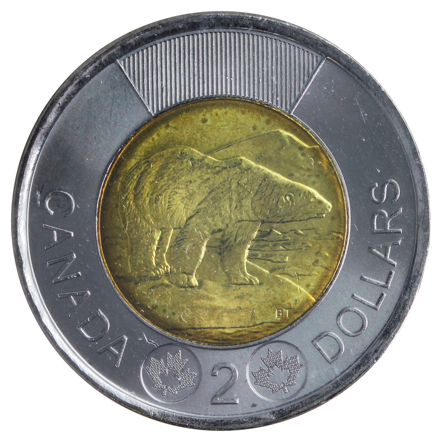 2021 Polar Bear Canada Two Dollars ICCS Certified MS64