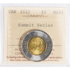 2022 Summit Series Canada Two Dollars ICCS Certified MS66