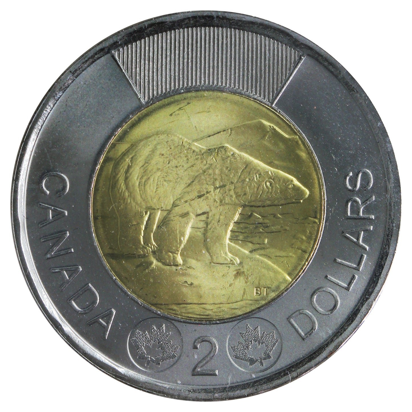2023 KCIII Polar Bear Canada Two Dollars ICCS Certified MS64