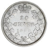 1858 Coinage Canada 20-cents Extra Fine (EF40) $