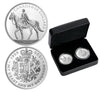 RDC 2021 Royal Celebration 2-coin Fine Silver Set (No Tax) light toning