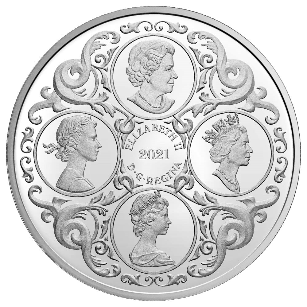 RDC 2021 Royal Celebration 2-coin Fine Silver Set (No Tax) light toning