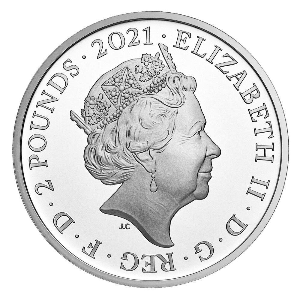 RDC 2021 Royal Celebration 2-coin Fine Silver Set (No Tax) light toning