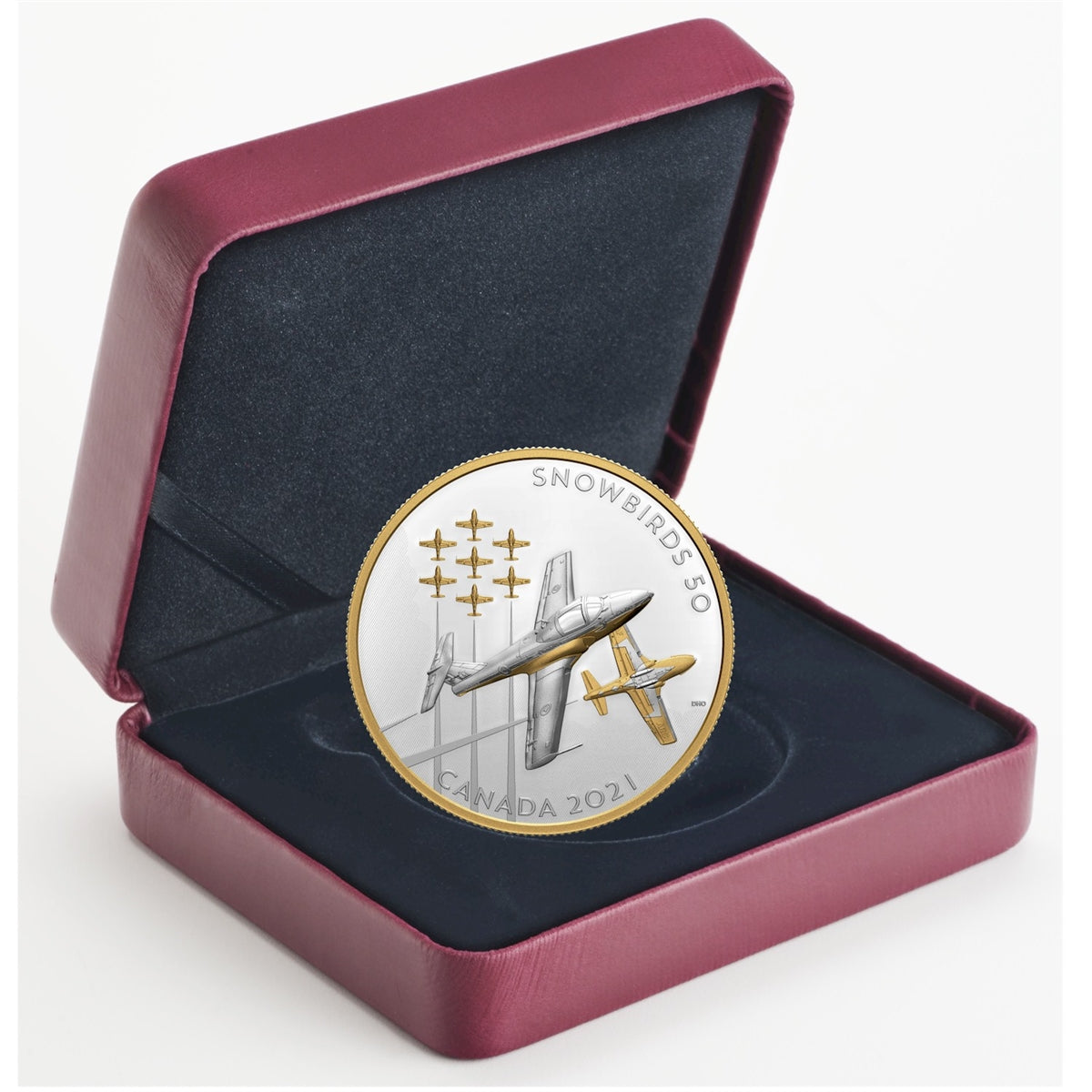 2021 Canada $50 The Snowbirds: A Canadian Legacy Fine Silver (No Tax)
