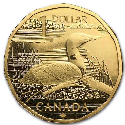 2004 Canada Elusive Loon Dollar Proof_