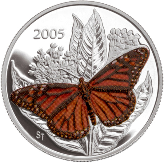 2005 Canada 50-Cent Butterfly - Monarch Sterling Silver (#3)
