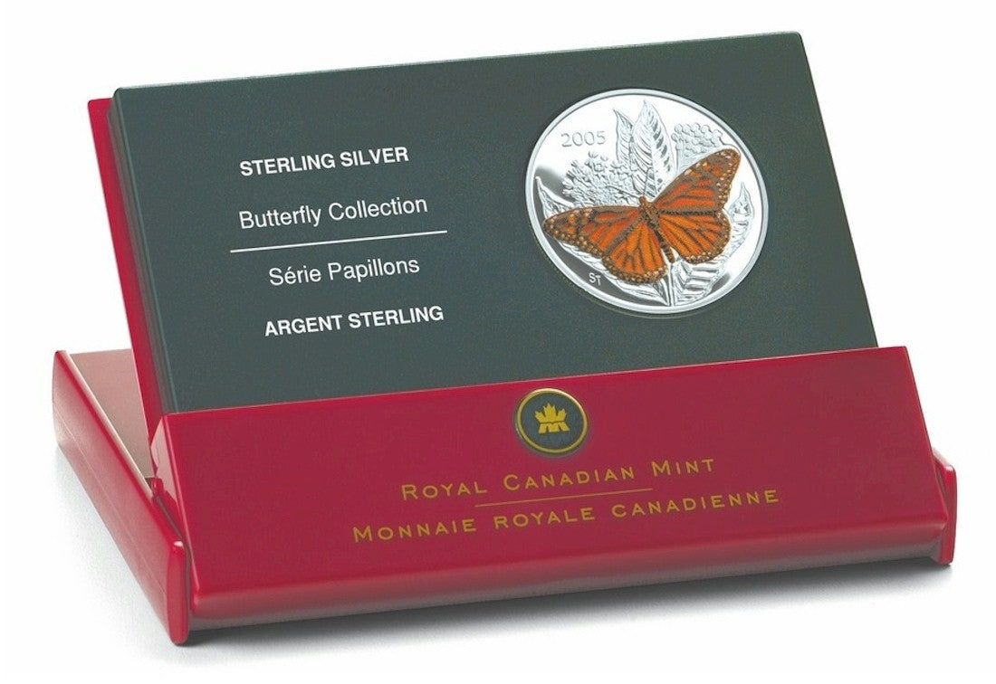 2005 Canada 50-Cent Butterfly - Monarch Sterling Silver (#3)