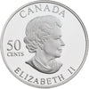 2005 Canada 50-cent Butterfly - Great Spangled Fritillary Sterling Silver